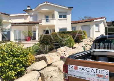 Nettoyage façade d'une maison à Neuville-sur-Saône, 69250, Rhône