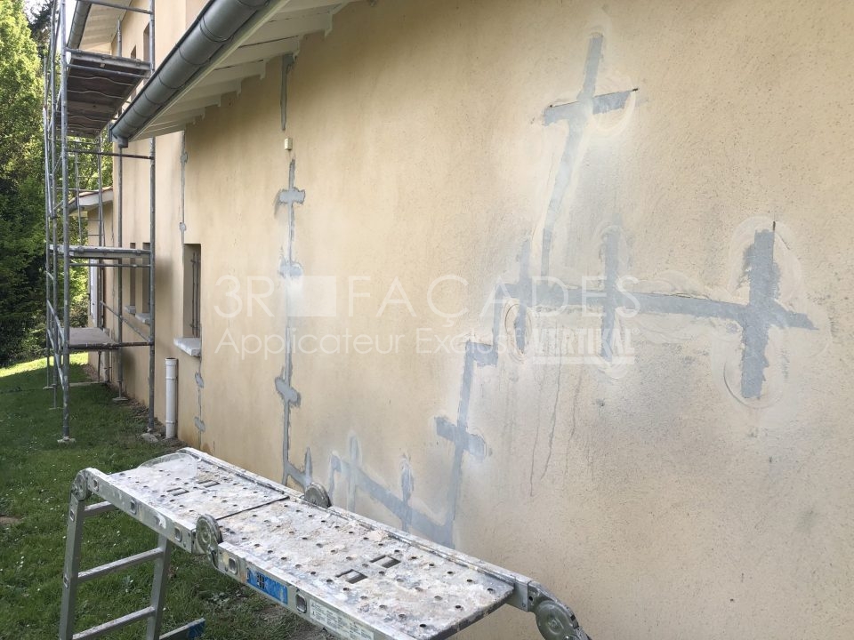 Réparation fissures d'une maison à Caluire, 69300, Rhône