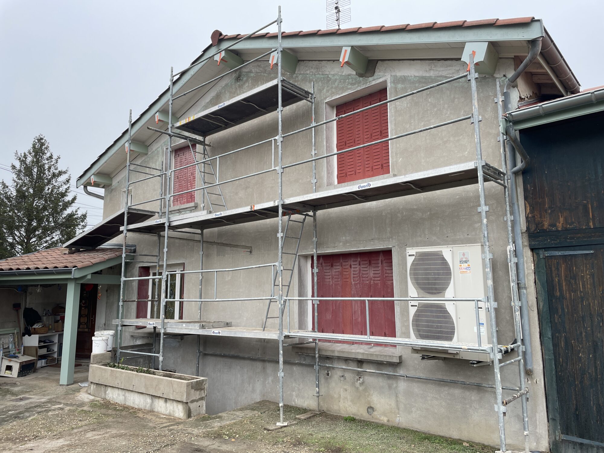 Réparation des fissures à Lyon 4ème arrondissement, état d’origine -3R Façades