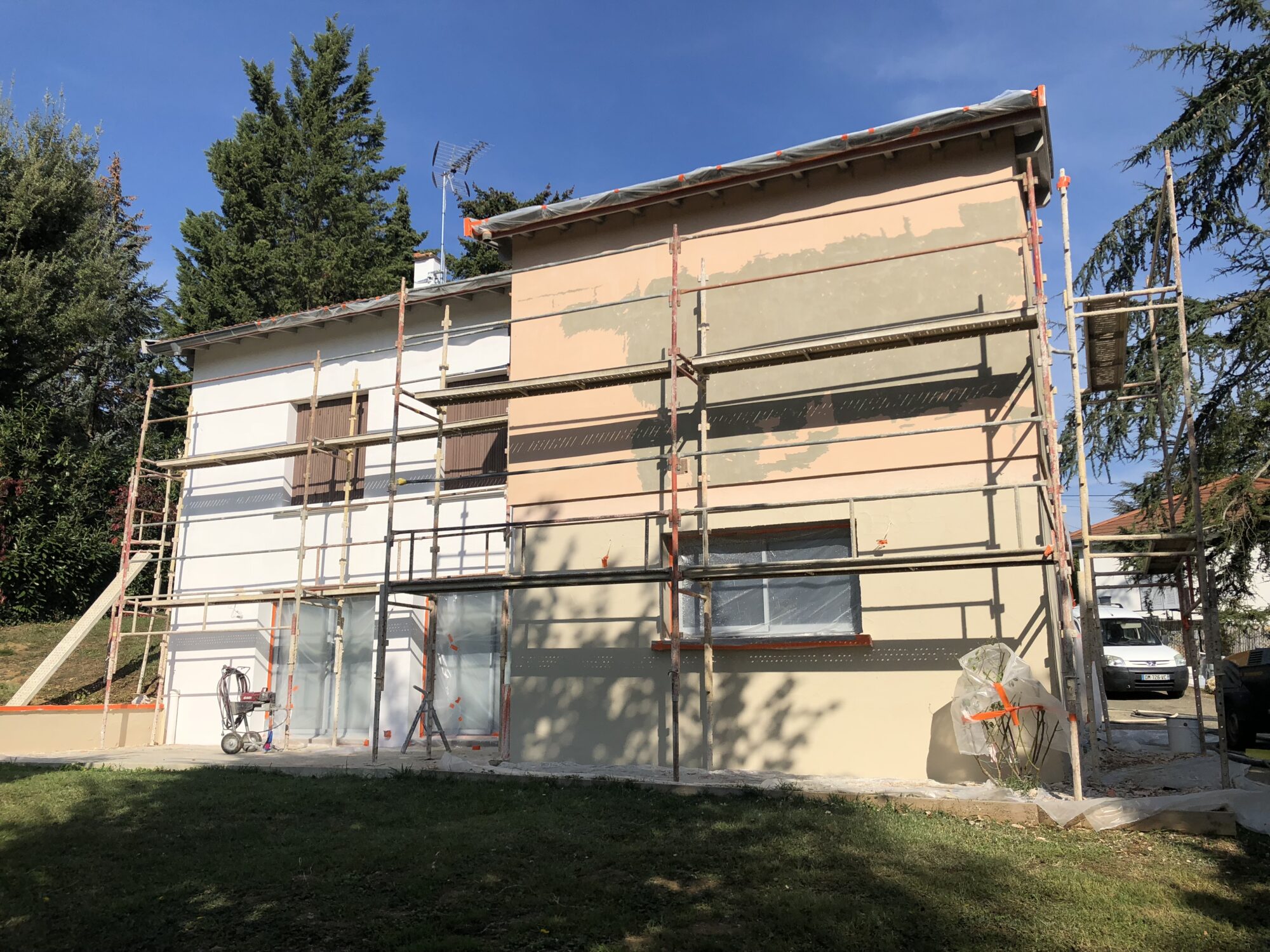 Avant travaux de ravalement des façades à Lyon 4ème arrondissement, état d’origine -3R Façades