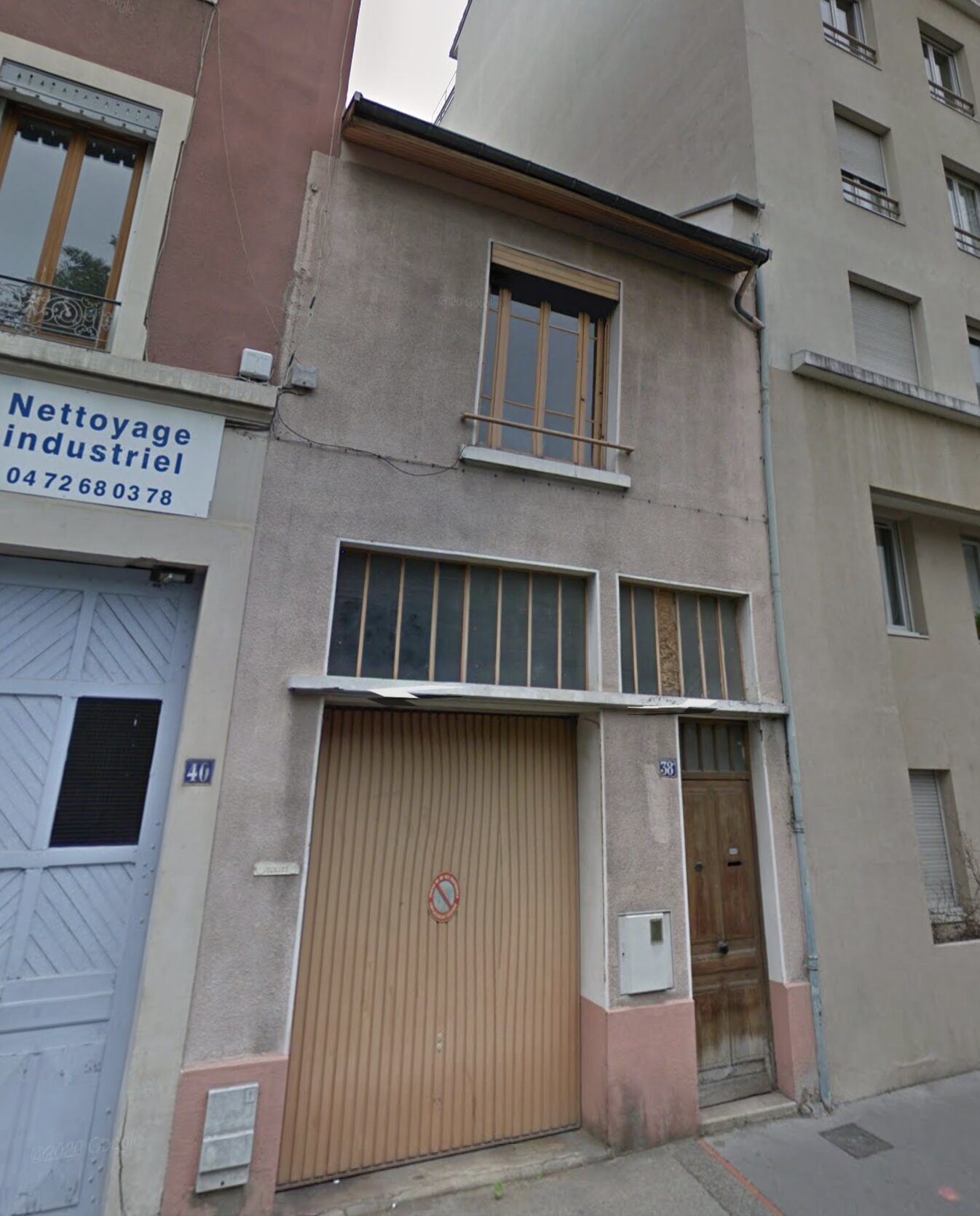 Façade avant intervention des façadiers3R Façades à Lyon 9ème arrondissement, état d’origine