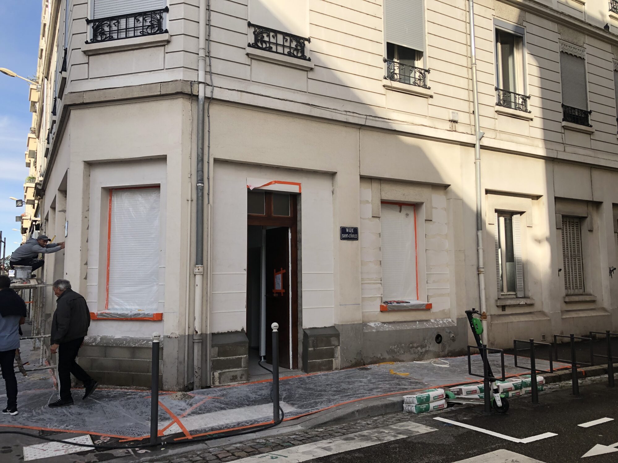 Avant travaux de ravalement des façades à Lyon 5ème arrondissement , état d’origine -3R Façades