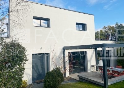 ravalement en peinture semi épaisse à caluire