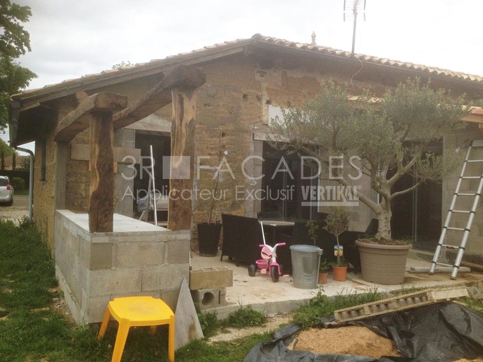 Maison en rénovation, 3R Façades.