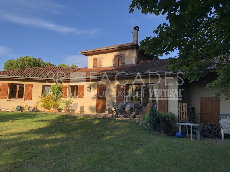 Maison campagne jardin 3R Façades.