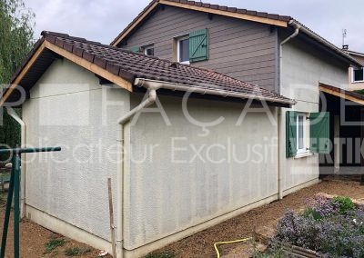 Maison avec façade 3R.