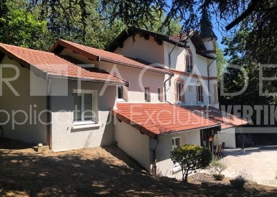 Maison avec toits rouges 3R Façades.